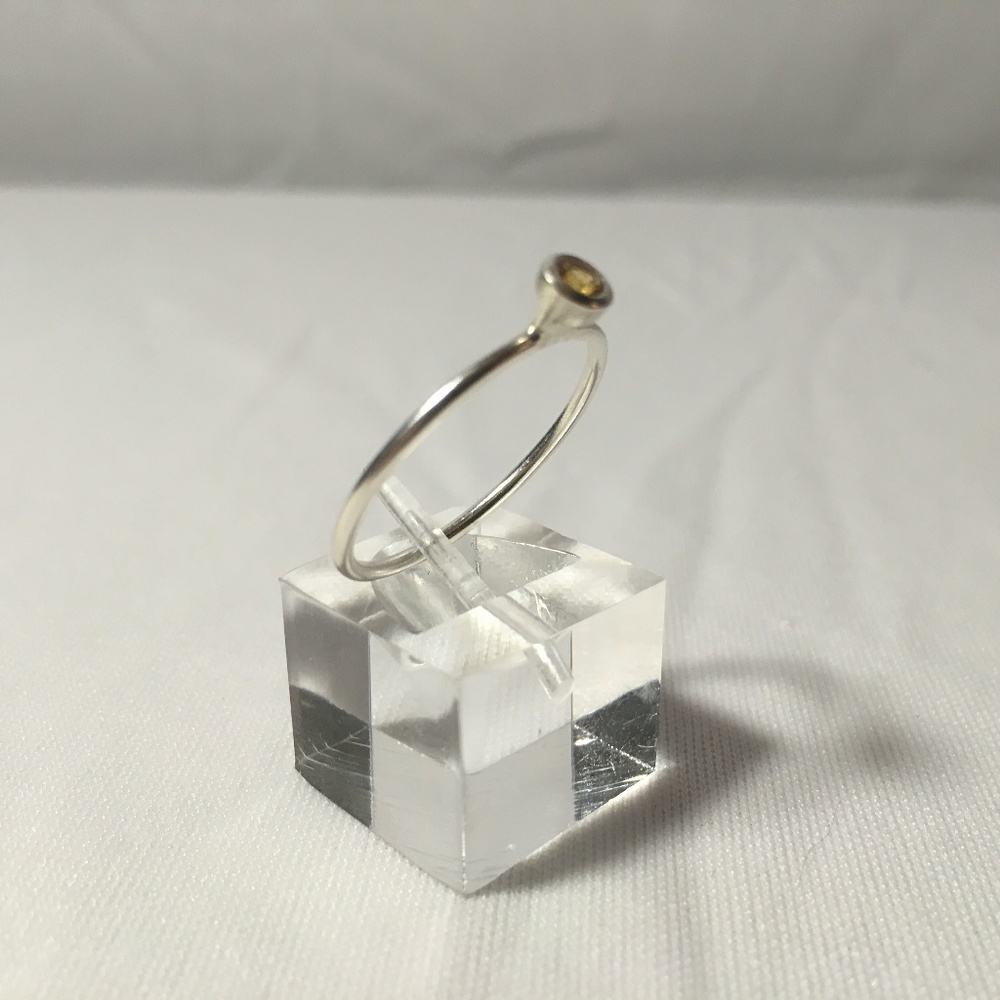 Novemeber Citrine Silpada Birthstone Ring